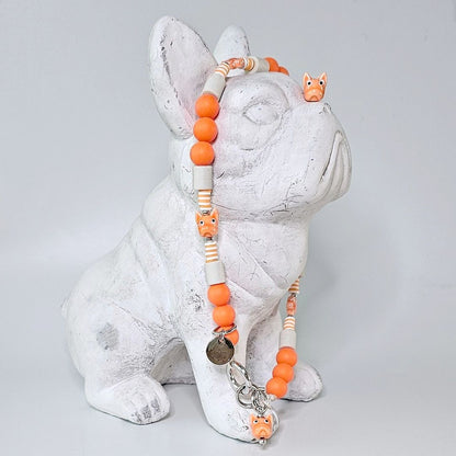 LivalaPip™ - Anti-tekenketting - Frenchie Orange Zest