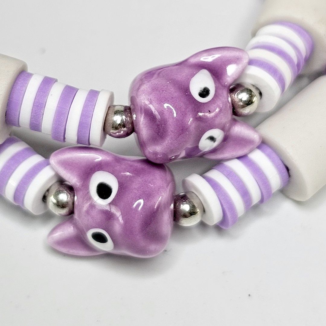 LivalaPip™ - Anti-tekenketting - Frenchie Purple Joy