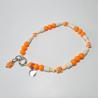 LivalaPip™ - Anti-tekenketting - Frenchie Orange Zest