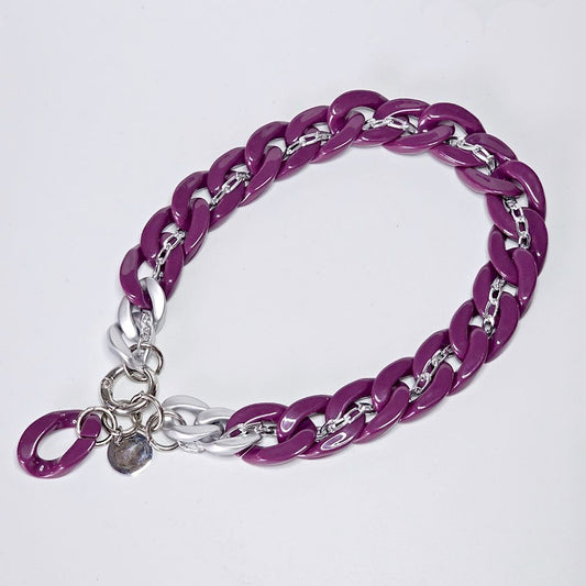 LivalaPip™ - Ketting - Schakel - Magenta