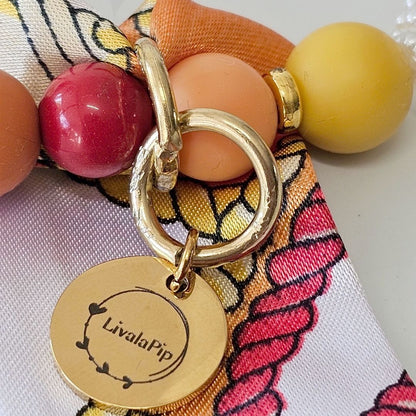 LivalaPip™ - Bandana Ketting -Autumn Spice