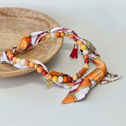 LivalaPip™ - Bandana Ketting -Autumn Spice