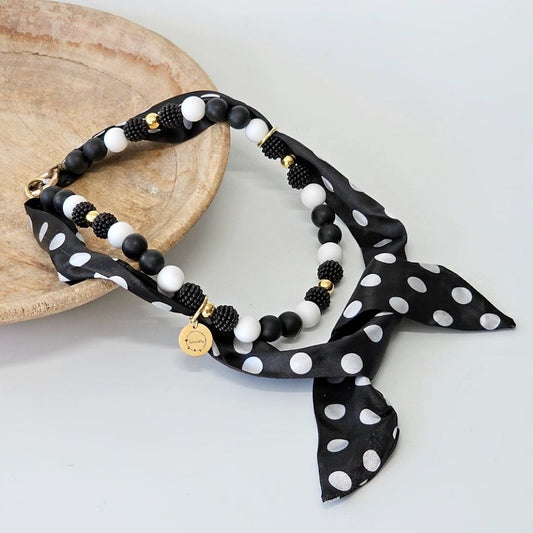 LivalaPip™ - Bandana Ketting - Polkadot