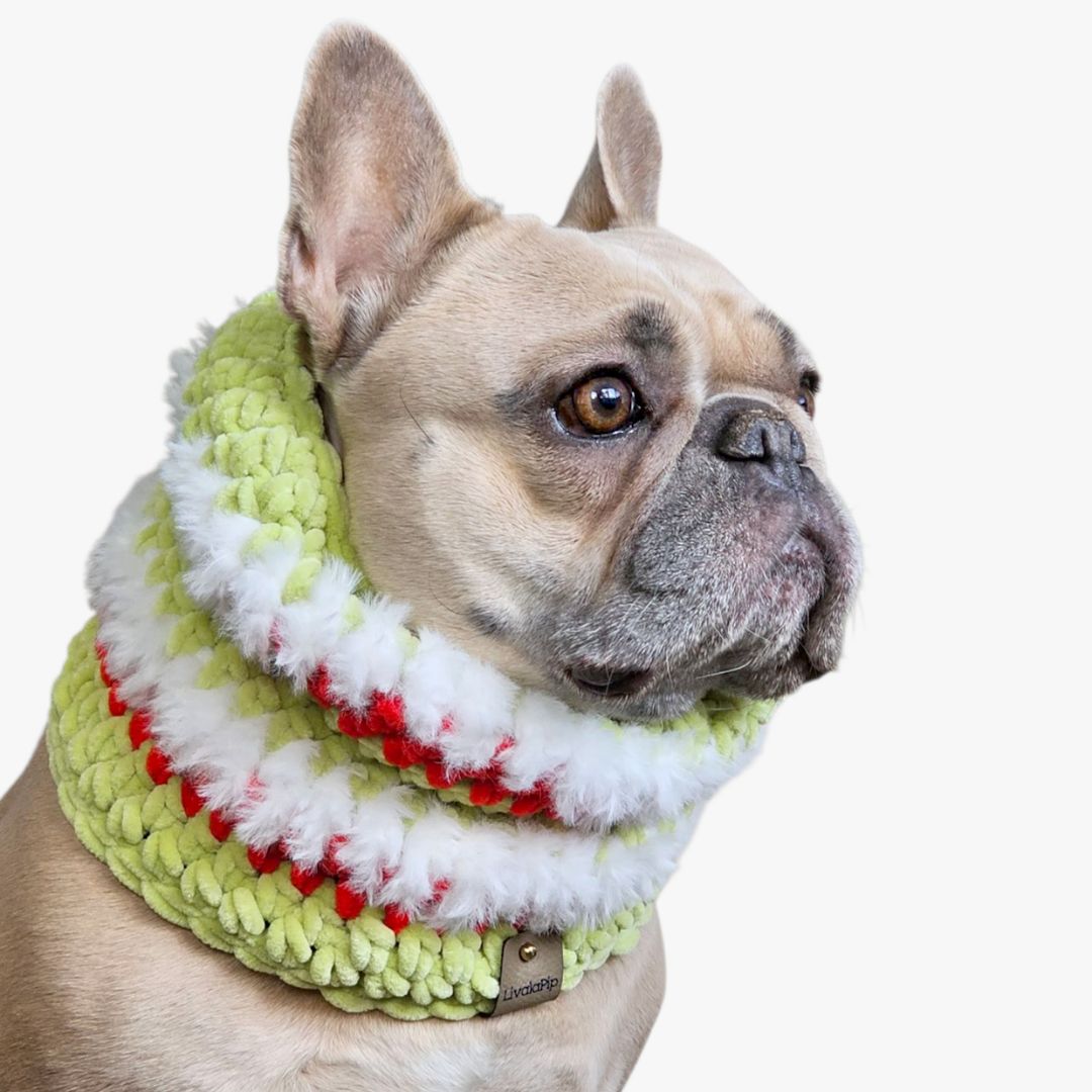 LivalaPip™ - Col sjaal Kerst - Grinch-Approved