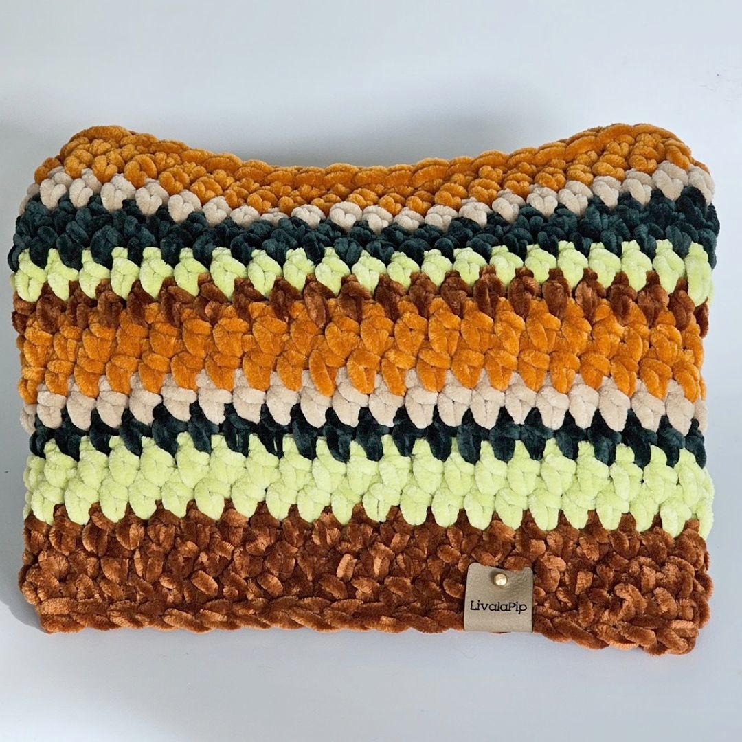 LivalaPip™ - Col sjaal Supersoft - Cozy Stripes