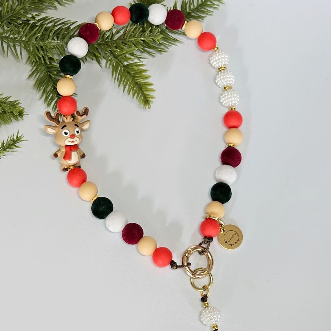 LivalaPip™ - Ketting - Kerst - Rudolph The Red Nosed Reindeer