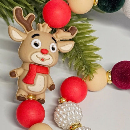 LivalaPip™ - Ketting - Kerst - Rudolph The Red Nosed Reindeer
