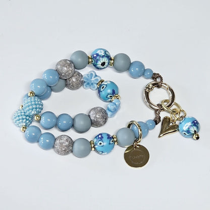 LivalaPip™ - Ketting  - Petrol Waves