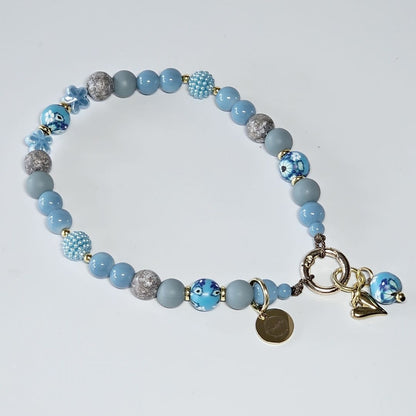 LivalaPip™ - Ketting  - Petrol Waves