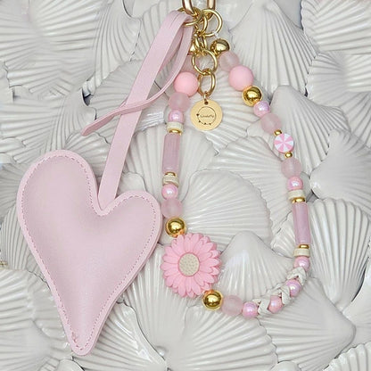 Liva.Jewelz ™ - Tas/Sleutel Hanger - Pink Heart