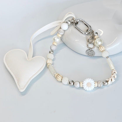 Liva.Jewelz ™ - Tas/Sleutel Hanger - White Heart