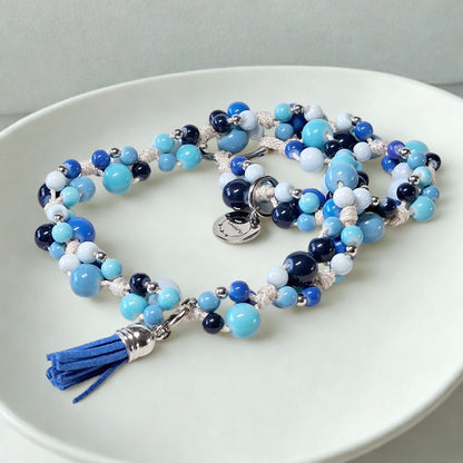 LivalaPip™ - Ketting - 50 Shades Of Blue