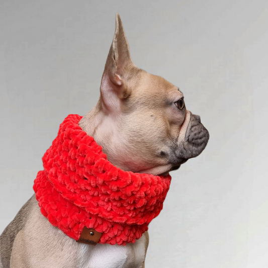 LivalaPip™ - Col sjaal Supersoft - Rood